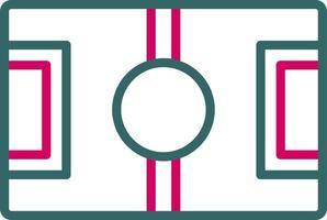Soccer Field Vector Icon