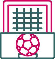 Penalty Kick Vector Icon
