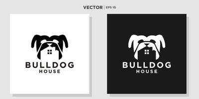 dog house vector design template
