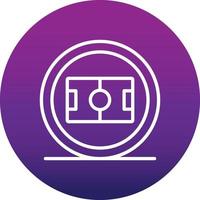 Soccer Field Vector Icon