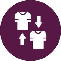 Substitution Vector Icon