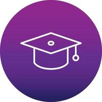 Graduation Hat Vector Icon