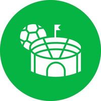 icono de vector de estadio