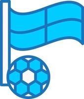 Offside Flag Vector Icon