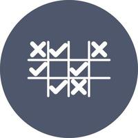 Tic Tac Toe Vector Icon
