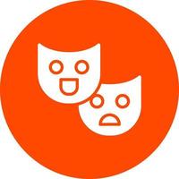 icono de vector de teatro