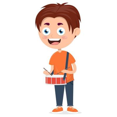 Happy Cartoon Boy Vector Art & Graphics Happy Cartoon Boy Vector Art & Graphics