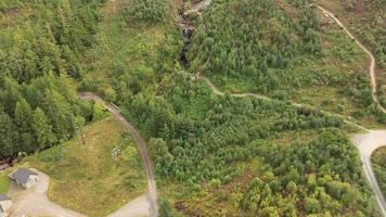 les chutes victoria, gairloch, wester ross, écosse video