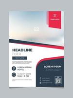 Modern business brochure template vector, flyer, poster, report cover layout design. vector