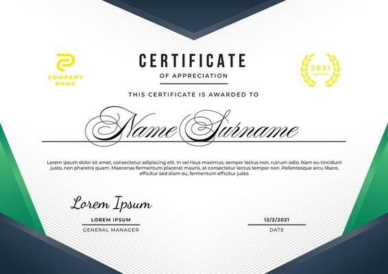 Certificate Background Green Vector Art, Icons, and Graphics for Free