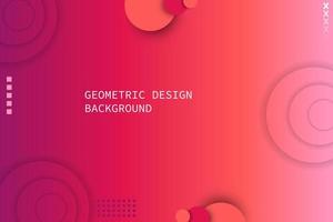 Geometric wallpaper design, abstract background vector