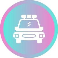 Police Car Vector Icon