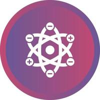 Atom Structure Vector Icon