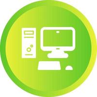 Computer Vector Icon