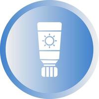 Sunscreen Vector Icon