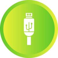 Usb Cable Vector Icon