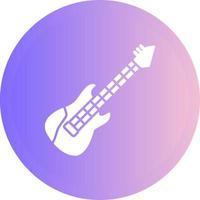 icono de vector de guitarra eléctrica