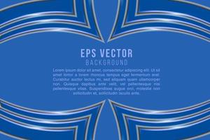 Blue hi-tech futuristic abstract background template with square shapes vector