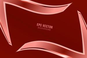 Red vector background Capsules on blurred abstract background with gradient. The template can be used as a background.