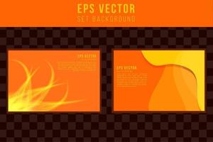 Abstract minimal background with orange color. Geometric shapes composition. Eps10 vector