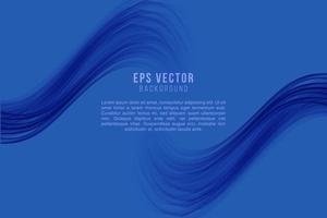 Abstract blue wave design, background, vector communication concept, overlapping, blank space