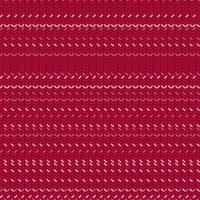 Seamless pattern knitted vector