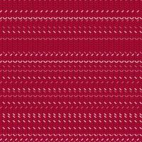 Seamless pattern knitted vector