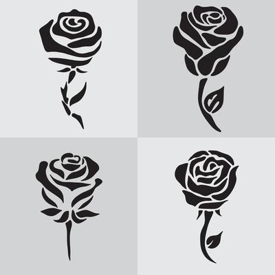 1pc Temporary Tattoo Black Flower Tattoo Sleeves Water Transfer Tatoo  Sticker Peony Rose Tattoos  Fruugo IN