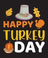 Happy Turkey Day vector