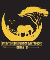 every tribe every nation every tongue kenya 21 vector