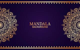 Luxury mandala background vector