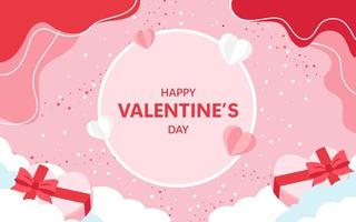 Happy Valentine's Day Background vector