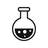 Chemistry line icon isolated on white background. Black flat thin icon on modern outline style. Linear symbol and editable stroke. Simple and pixel perfect stroke vector illustration.