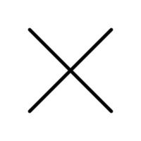 Stop icon line isolated on white background. Black flat thin icon on modern outline style. Linear symbol and editable stroke. Simple and pixel perfect stroke vector illustration.