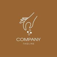 herbs and spices logo design vector