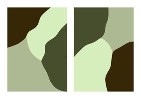 Abstract army vector illustration. green abstract design for wall decoration