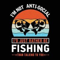 Fishing Vector T-shirt design..