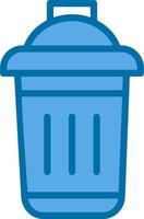 Dustbin Vector Icon Design