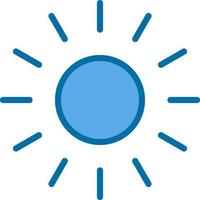 Sunlight Vector Icon Design