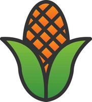 Corn Vector Icon Design