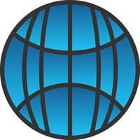 Globe Vector Icon Design