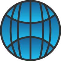 Globe Vector Icon Design