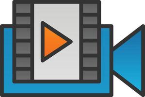 Video Production Vector Icon Design