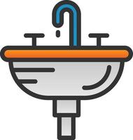 Basin Vector Icon Design