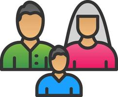 Family Vector Icon Design