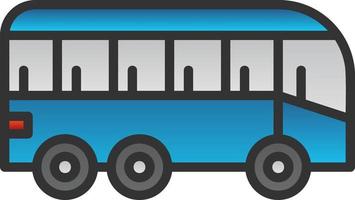 Public Transport Vector Icon Design