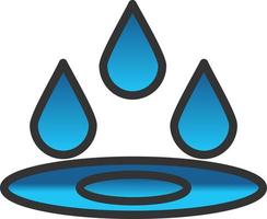 Water Vector Icon Design