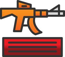 Knocked Out Vector Icon Design