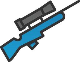 Sniper Vector Icon Design