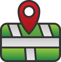 Map Vector Icon Design